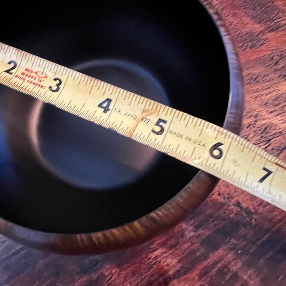 Vintage Metal Japanese Apple Trinket Box - Picture 7 of 8